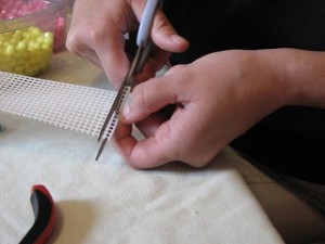making color counting beads